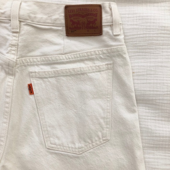 517 cropped boot cut jeans